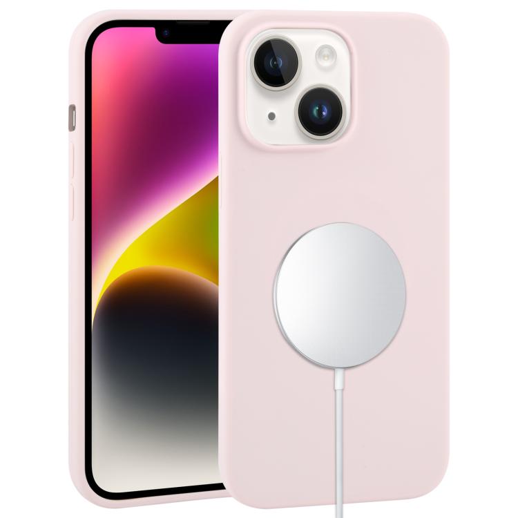 Liquid Silicone Full Coverage MagSafe Phone Case, For iPhone 14