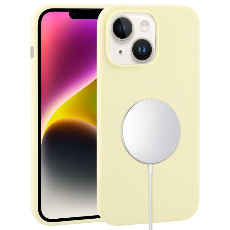 Liquid Silicone Full Coverage MagSafe Phone Case, For iPhone 14