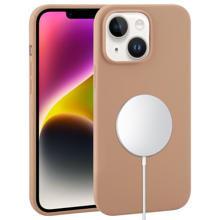 Liquid Silicone Full Coverage MagSafe Phone Case, For iPhone 14