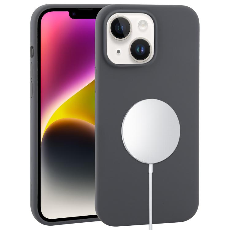 Liquid Silicone Full Coverage MagSafe Phone Case, For iPhone 14