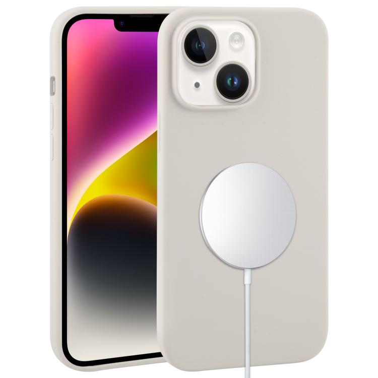 Liquid Silicone Full Coverage MagSafe Phone Case, For iPhone 14