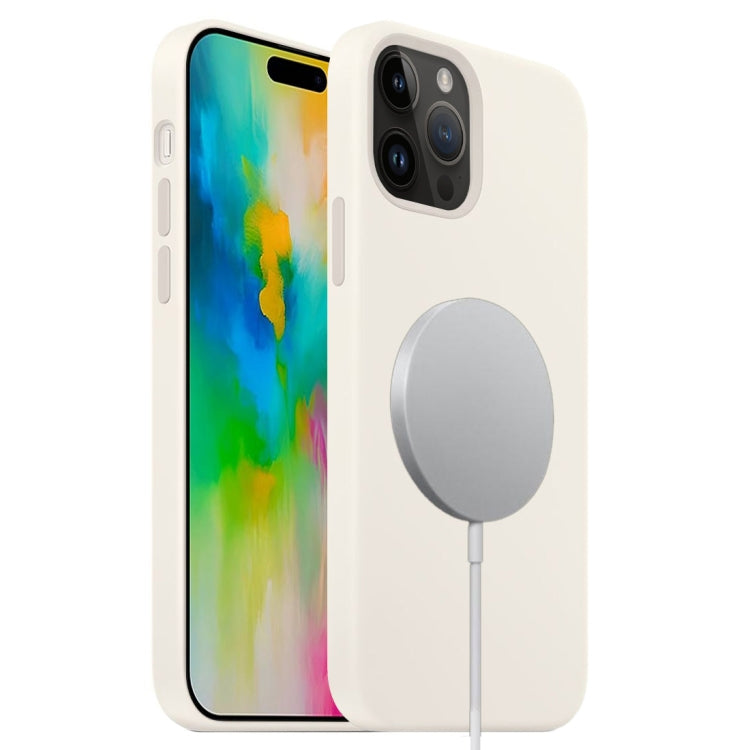 Liquid Silicone Full Coverage MagSafe Phone Case, For iPhone 16 Pro Max