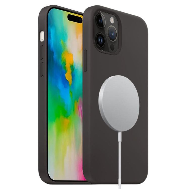 Liquid Silicone Full Coverage MagSafe Phone Case, For iPhone 16 Pro Max