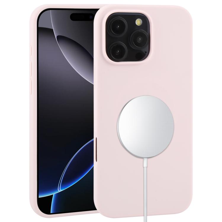 Liquid Silicone Full Coverage MagSafe Phone Case, For iPhone 16 Pro Max