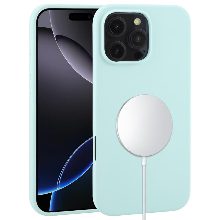 Liquid Silicone Full Coverage MagSafe Phone Case, For iPhone 16 Pro Max