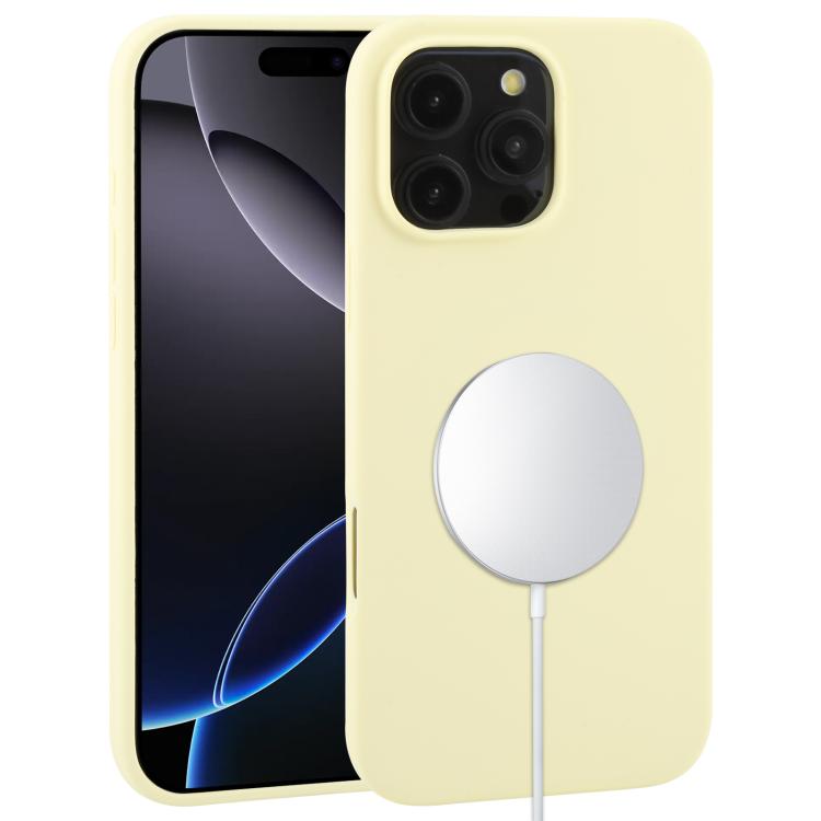 Liquid Silicone Full Coverage MagSafe Phone Case, For iPhone 16 Pro Max