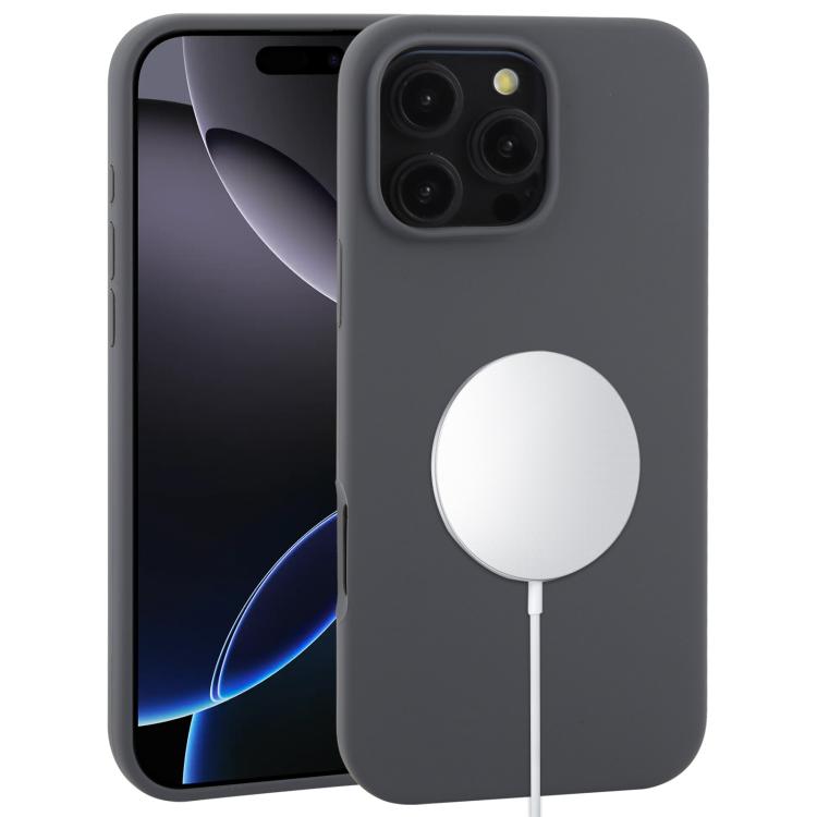 Liquid Silicone Full Coverage MagSafe Phone Case, For iPhone 16 Pro Max