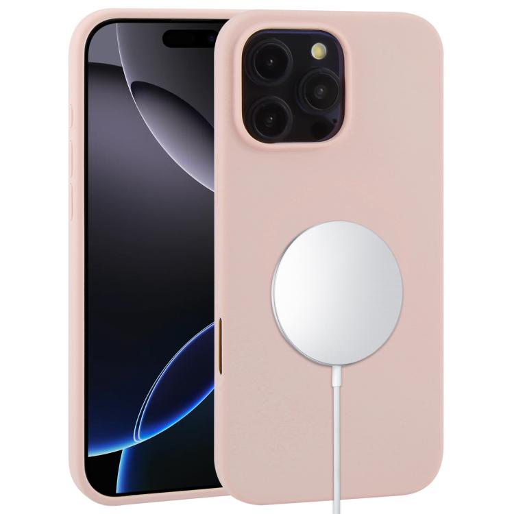 Liquid Silicone Full Coverage MagSafe Phone Case, For iPhone 16 Pro Max