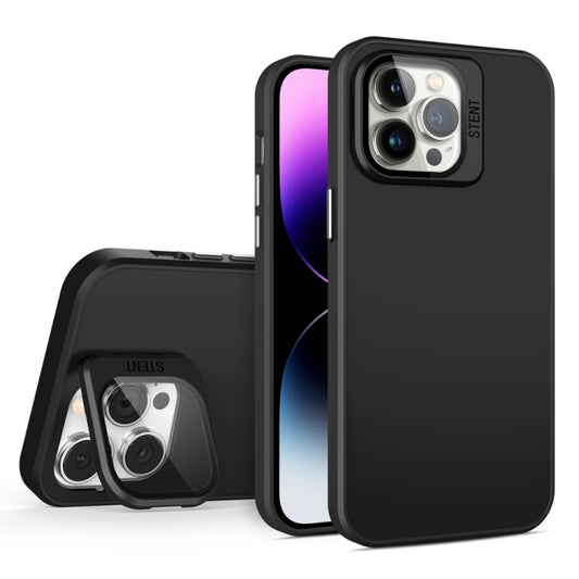 iPhone 14 PRO phone case with lens holder PC + TPU