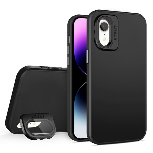 iPhone XR phone case with lens holder PC + TPU