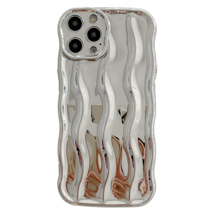 Vågmönstrat TPU-mobilskal med glansig yta, 15 serie