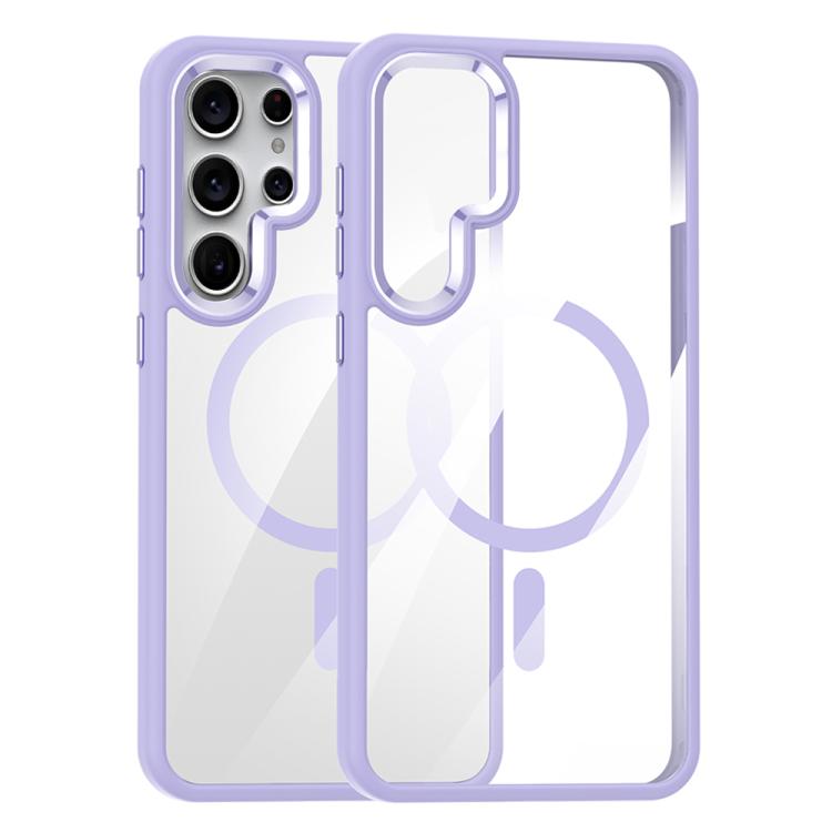 MagSafe Anti-fingerprint Highly Transparent PC Phone Case, For Samsung Galaxy S25 5G, For Samsung Galaxy S25+ 5G, For Samsung Galaxy S25 Ultra 5G, For Samsung Galaxy S24 Ultra 5G, For Samsung Galaxy S24+ 5G