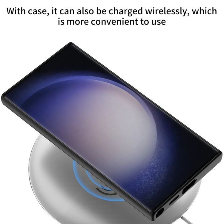 GKK Skin Feel Leather MagSafe Magnetic Phone Case with Holder, For Samsung Galaxy S24 5G