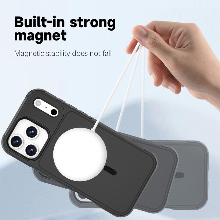 RedPepper Armor Magsafe PC Hybrid TPU Phone Case, For iPhone 17 Pro Max, For iPhone 17 Pro, For iPhone 17, For iPhone 17 Air, For iPhone 16 Pro Max, For iPhone 16 Pro, For iPhone 16 Plus, For iPhone 16, For iPhone 15 Pro Max, For iPhone 15 Pro���������...