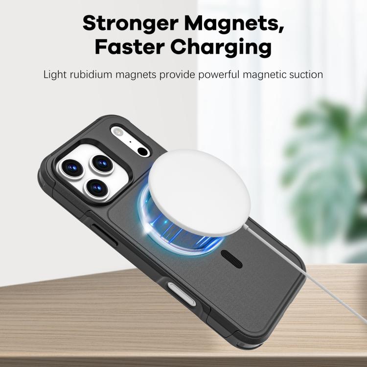 RedPepper Armor Magsafe PC Hybrid TPU Phone Case, For iPhone 17 Pro Max, For iPhone 17 Pro, For iPhone 17, For iPhone 17 Air, For iPhone 16 Pro Max, For iPhone 16 Pro, For iPhone 16 Plus, For iPhone 16, For iPhone 15 Pro Max, For iPhone 15 Pro���������...