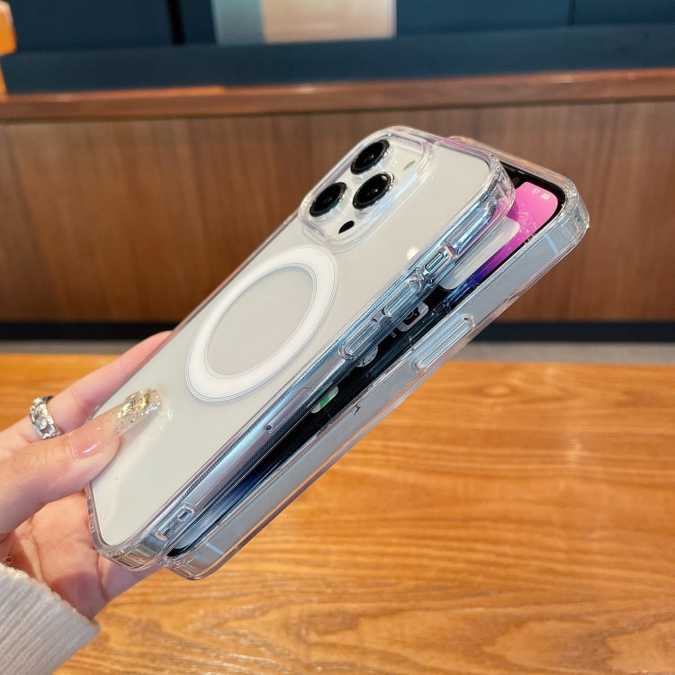 Clear Acrylic TPU MagSafe Phone Case, For iPhone 11 Pro