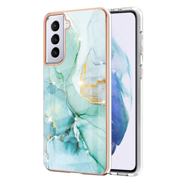 Samsung Galaxy S21 Series elektropläterat marmormönster