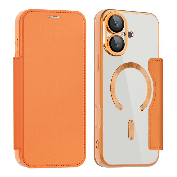 Shield MagSafe RFID Anti-theft Leather Phone Case, For iPhone 16 Pro, For iPhone 16 Plus