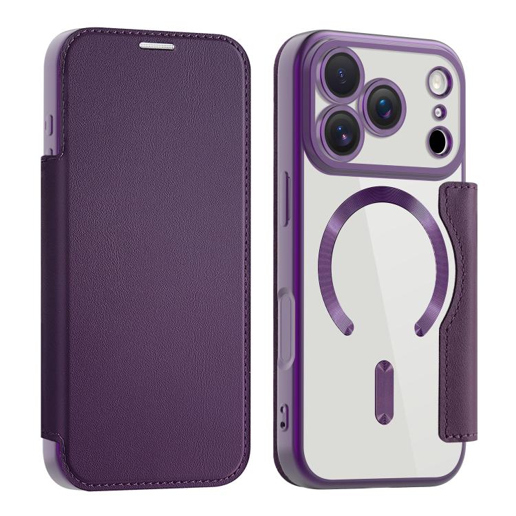 Shield MagSafe RFID Anti-theft Leather Phone Case, For iPhone 17 Pro, For iPhone 17