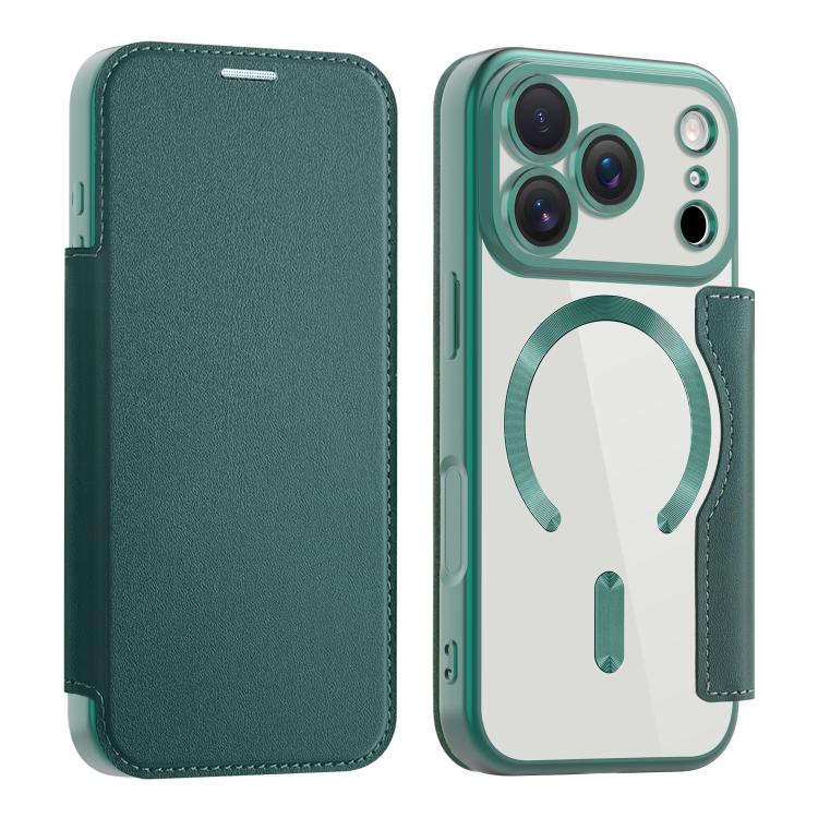 Shield MagSafe RFID Anti-theft Leather Phone Case, For iPhone 17 Pro, For iPhone 17