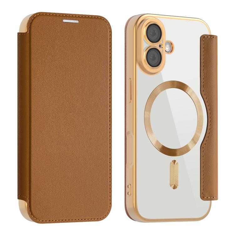 Shield MagSafe RFID Anti-theft Leather Phone Case, For iPhone 17 Pro, For iPhone 17