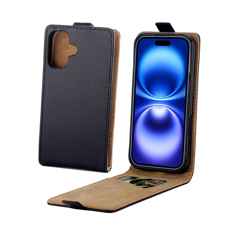 Vertical Flip Leather Phone Case with Card Slot, For iPhone 17e / 16e, For iPhone 17 Pro Max, For iPhone 17 Pro, For iPhone  17, For iPhone Air, For iPhone 16 Pro Max, For iPhone 16 Pro, For iPhone 16 Plus, For iPhone 16, For iPhone 15 Pro Max         ...