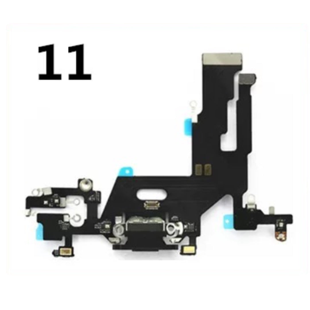 -Laddkontakt Flexkabel Iphone 11-