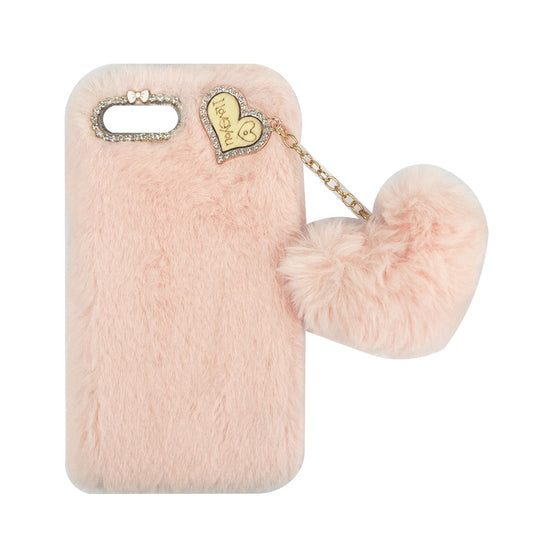 iPhone 8 PLUS Fur with heart A2